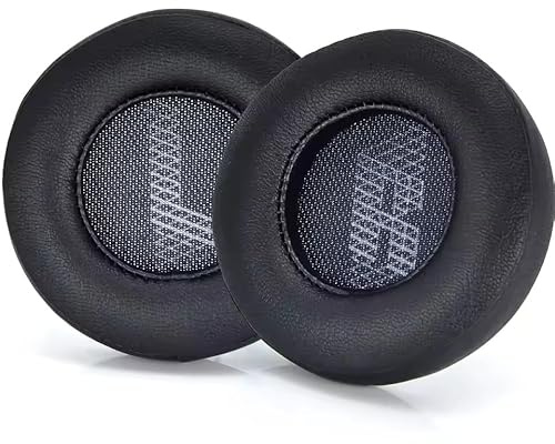 Live 400 BT Earpads - live400 Replacement Ear Pads Cover Cushions Foam Compatible with JBL Live 400BT On-Ear Wireless Headphones,High-Density Noise Cancelling Foam,Softer Leather - Black