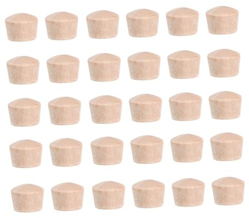 HOMSFOU 300 Stück Stecker Für Schraublöcher Holz Möbelbeschläge Ersatzteile Für Bastelprojekte Dübel Für Holzmöbel Verwendung in Holzbearbeitungstechniken