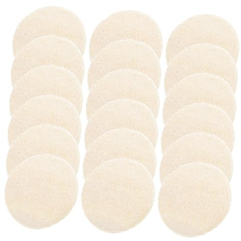 minkissy 36stücke Gesichtspeeling-pads Peeling-haut-wäscher-pads Luffa-pads Für Gesicht Reinigungspads Gesichts-peeling-pads Gesichtsluffa-pads Peeling-pads Für Hautpflege Gesichtspflege-pa