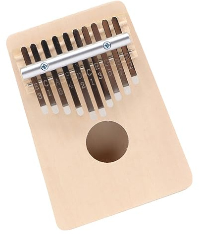 Supvox Kalimba Daumenklavier 10-ton mit Natürlichem Klang und Präzisen Tönen für Anfänger und Musikalische Freizeitgestaltung