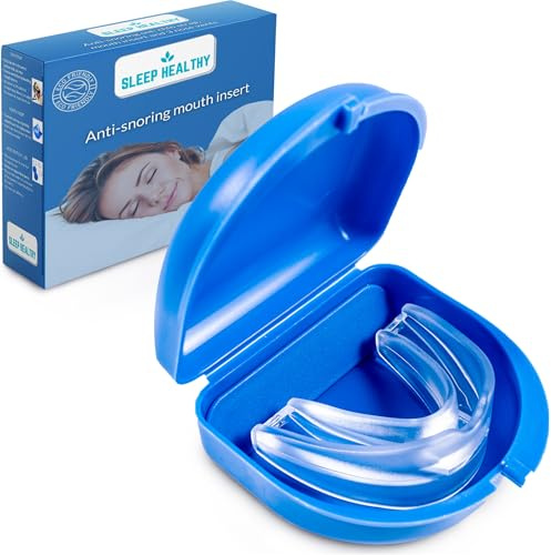 SLEEP HEALTHY snarkstoppare anti-snarkning, anti-snarkstoppare & anti-snarkning skena, anti-snarkning munstycke, snarkskena män & snarkskena för kvinnor, tandskena snarkning