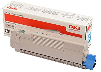 OKI Original Toner 6000 Seiten Cyan C612