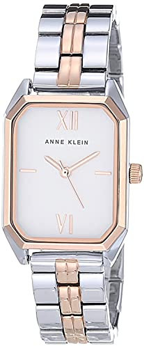 Anne Klein Women's Bracelet Watch,Silver/Rose Gold