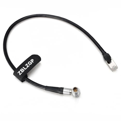 ZBLZGP 1B 10 Pin to Cat5e Ethernet Cable for COLR and ARRI Alexa Mini Camera