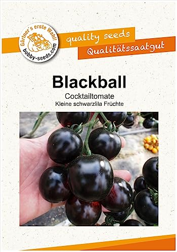 Tomatensamen Blackball Cocktailtomate Portion Schwarz