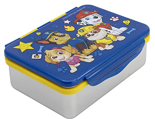 Stor CAJA DE LUN HERMÉTICO DE ACERO INOXIDABLE | PAW PATROL BOYS PUP POWER