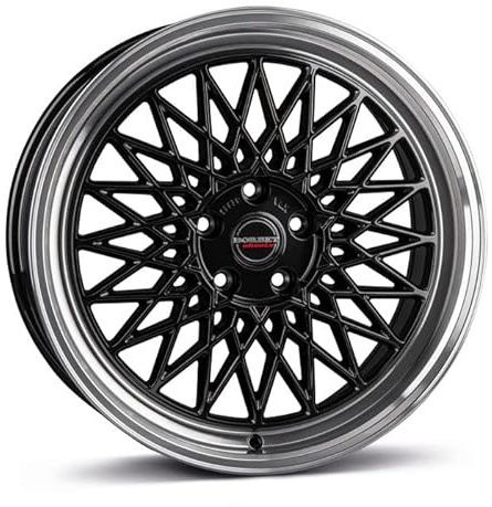 Borbet Felge B 8x17 ET45 5x112 black rim polished B 80745112566,5BRP