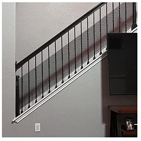 YXXSDP Treppen Im Innenbereich Sicherheit Hühnerdrahtzaun Mesh, Garten Geflügelzaun Rolle Bauabsperrung Netz, for Gartenarbeit Blumennetz Hühnerställe (Color : W 80cm/31.5in, Size : L 35m/114.8ft)