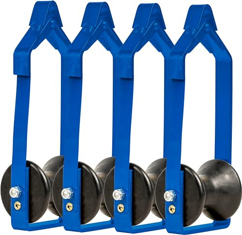 Jonard Tools CR-300/4 Kabelrolle für Kabel mit einem Durchmesser von bis zu 3 Zoll (4er-Pack)