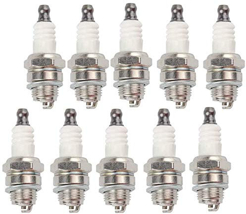 Bumdenuu Lot de 10 bougies pour tondeuse à gazon