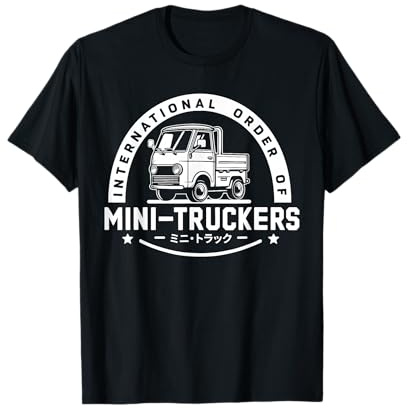 Internationale Bestellung der Mini-Trucker JDM Kei Truck T-Shirt