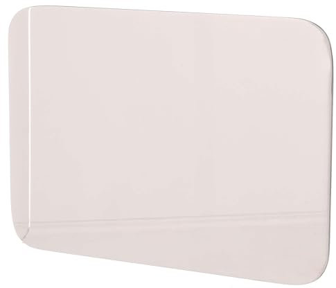 Piatto rettangolare lucido portacandele acciaio inox 20,5x14 cm