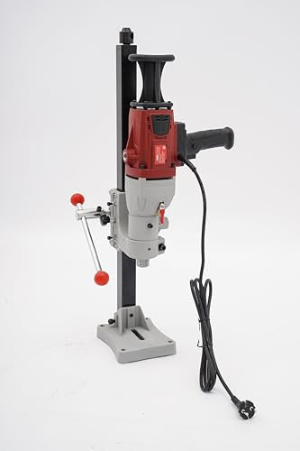 Begoniape Trapano a nucleo a umido e a secco, 2200 W, 1200 giri/min, diamantato, Ø 180 mm, diametro fresa regolabile, portato a mano