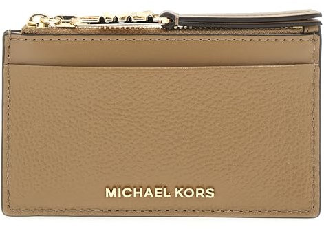 Michael Kors 32H3G8ED1L-297 SM ZIP CARD CASE Donna HUSK Taglia TU