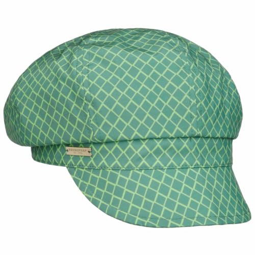 Seeberger Leacona Ballonmütze Baker-Boy-Mütze Damencap Newsboy-Mütze Schirmmütze Damen - mit Schirm, Futter Frühling-Sommer Sommer