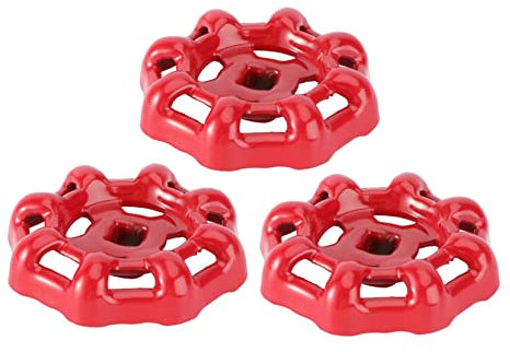 FOYTOKI 3stücke Absperrgriff Aus Gusseisen Für Handrad Mit Dekorativem Design Einfache Installation Und Langlebiger Nutzungsdauer Metallgriff Als Ersatz