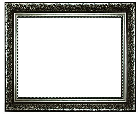 Barockrahmen 10939, ARG Silber verziert, als Leerrahmen, 84x118,8 cm.