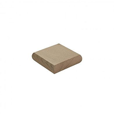 BLUEPRINT JOINERY Flat Newel Post Cap for 90mm Newel Posts (Full, Oak)