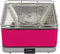 Feuerdesign® TEIDE Holzkohle-Tischgrill Fuchsia Pink | mit wiederaufladbarem Lüfter-Motor für rauchfreien Grillspaß | Premium Holzkohlegrill inklusive Grillzange und komfortabler Tragetasche