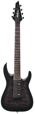 Jackson JS Series Dinky Arch Top JS22Q-7 DKA HT AM Transparent Black Burst - E-Gitarre