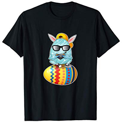Gaming Easter Bunny Gamer Boy Girl Video Game Controller Kid T-Shirt