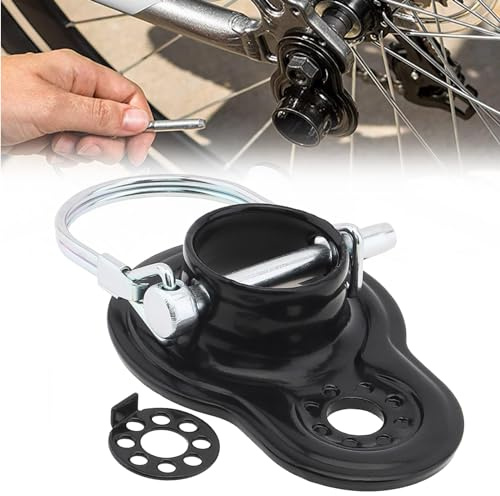 Tobefore Heavy Duty Bike Trailer Coupler Hitch - Quick Release Attachment with Lock Pin, Compatible with Schwinn and Instep Trailers(AA/AB/AC/AD Series), Universal Steel Hitch for Most Bicycles