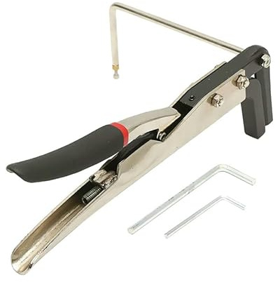 2 tipi di pinguino angolare in metallo pieghevole pinza ad arco/angolo piegatrice in acciaio morsetto per lettere di canale strumento pinguino pinza pieghevole (A: pinza piegatrice ad arco)