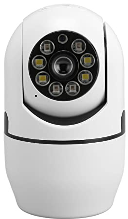 Caméra de sécurité pour la Maison, Caméra Murale avec Zoom Numérique 4X pour Le Bureau (Prise UE)