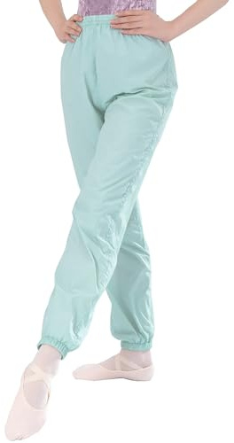 s.lemon Pantalon Calentamiento Ballet,Mujer Cintura Elástica Largo Pantalones Calentadores para Ballet