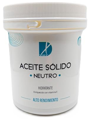 Aceite Sólido Masaje Neutro para clínicas de Fisioterapia.