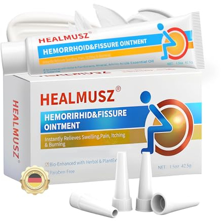 Crème apaisante pour l'anus 40g, Rapide et Efficace Cream, Crème pour pommade, Soulage l'inconfort et apaise les démangeaisons, Convient à la Plupart Des Personnes