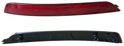 Pinochukka Stoßstangen-Reflektor hinten rechts kompatibel mit Seat Leon 1P1 (2005-2012) - Reflektor rechte Seite hintere Stoßstange - Rot 1P0945106D