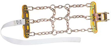 PRETYZOOM Cadenas para Nieve de Tracción Cadenas Antideslizantes para Neumáticos de Coche para Nieve Uso