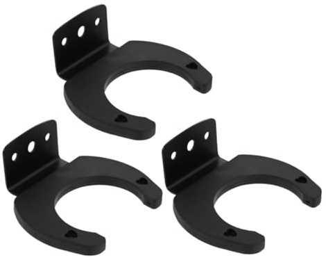 Mobestech 3 Stück Teiliges Wand mikrofonhalter Robustem Silikon Kabelloser Mikrofonhalter für Zuhause Praktischer Mikrofon wandhaken Schützender Halter für Ktv und Heimstudio