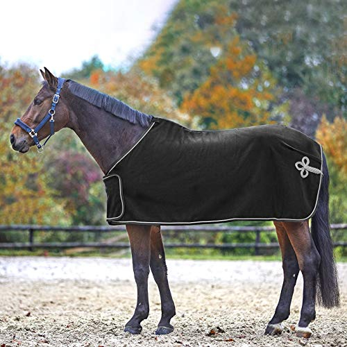 WALDHAUSEN Fleece- & Sponsorendecke, 135 cm, schwarz