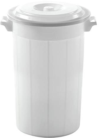 Kerbl Futtertonne weiß transparent 100 Liter