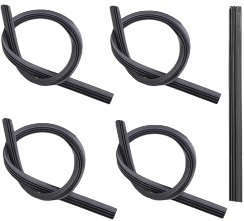 Goma Limpiaparabrisas Universal Gomas Limpiaparabrisas Coche Escobilla Limpiaparabrisas Para Todas Las Gomas De Limpiaparabrisas, 5 Piezasv
