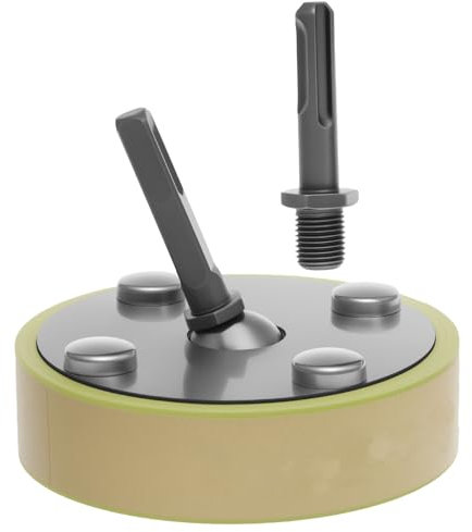 Herramienta eléctrica para colocación de azulejos de 12,2 cm x 3,1 cm, ultraalta resistencia, precisa, taladro eléctrico, accesorio para colocación de baldosas, baldosas de suelo, giratorio 360°