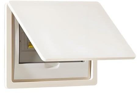 tapa contador luz,Tapa Decorativa para Cuadro eléctrico Caja de distribución Contador Flip Oculta, Cuadro para Tapar, Decorativa Distribución Eléctrica
