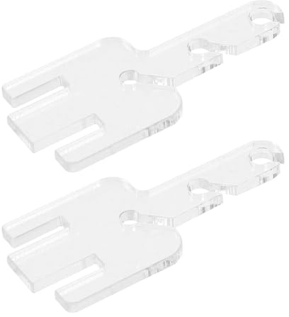 MAGICLULU 2 pièces Tendeur pour Machine à Tricoter K-Type Fourches de Tension Précises Accessoires Compatibles Addi King Express Lot pour Supply Maison