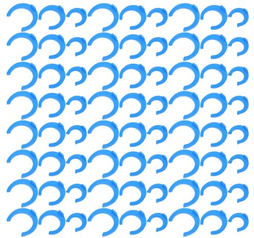 LIFKICH Clip di Bloccaggio Materiale Pom Resistente 320 Pezzi Design Rapido per Installazione Facile per Impianto Purificatore Acqua Adatte a Tubi per Purificatori Sottolavello Casa