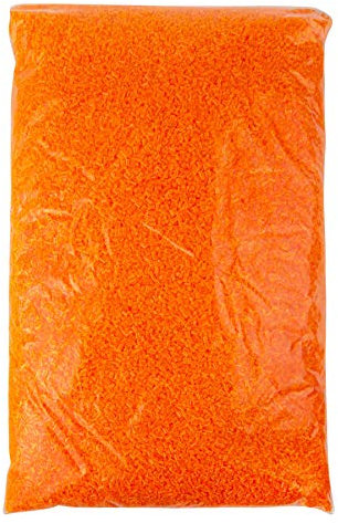 PSYWORK 1kg Schwarzlicht Acrylglas-Granulat Orange