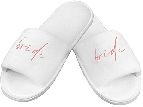 shopandmarry Pantoffeln Braut | Bride | Pantoffeln für die Hochzeit