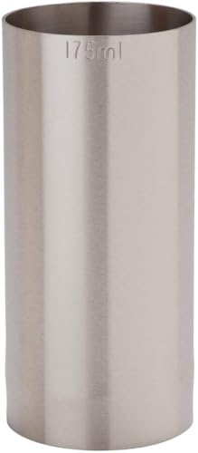 We Can Source It Ltd - Engraved Stainless Steel Thimble Bar Measure - Spirit Measure, Thimble Measure, Shot Measure, Measuring Cup for Commercial and Home Bars (175ml)