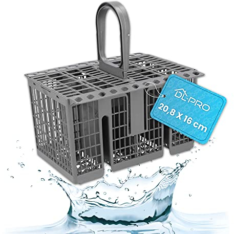 DL-pro Panier à couverts pour lave-vaisselle compatible avec Whirlpool 488000386607 Hotpoint C00257140 C00386607 C00301361 C00262655 Whirlpool 482000023046 488000386607 482000032215 482000085628