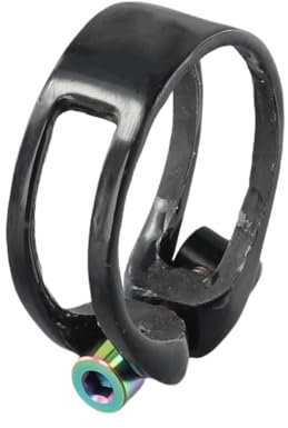 Sattelklemme Fahrrad 6g Sattelstütze Klemme Carbon Faser Sitzrohr Lock Clip Fahrrad Sattelstützen Klemmen Radfahren Zubehör Schnellspanner SattelstüTze (Color : Color 31.8)