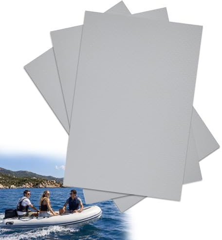 pangdapengpeng 3 Stücke Schlauchboot Reparaturset PVC, Flicken Schlauchboot