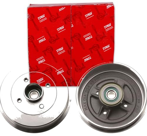 BandelOne enthält 2X TRW 203,3mm Bremstrommeln hinten passend für Logan Clio Logan