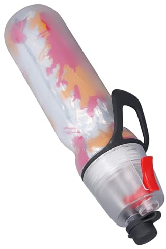 PE Misting Water Bottle, Red, Sports, Gym, Outdoor Activities, Hot Weather, Misting Function, Reusable, Cylindrical, 550011011