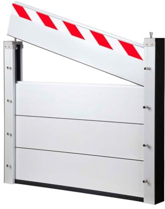 Hochwasserschutzbarriere Hochwassersperre Wasserabweiser Wiederverwendbare Hochwasserschutzbarrieren Für Garage Basement Haustür Auffahrt HXQSL(80x40cm)